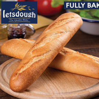Letsdough Demi Baguette Large (27cm)-30x125g01
